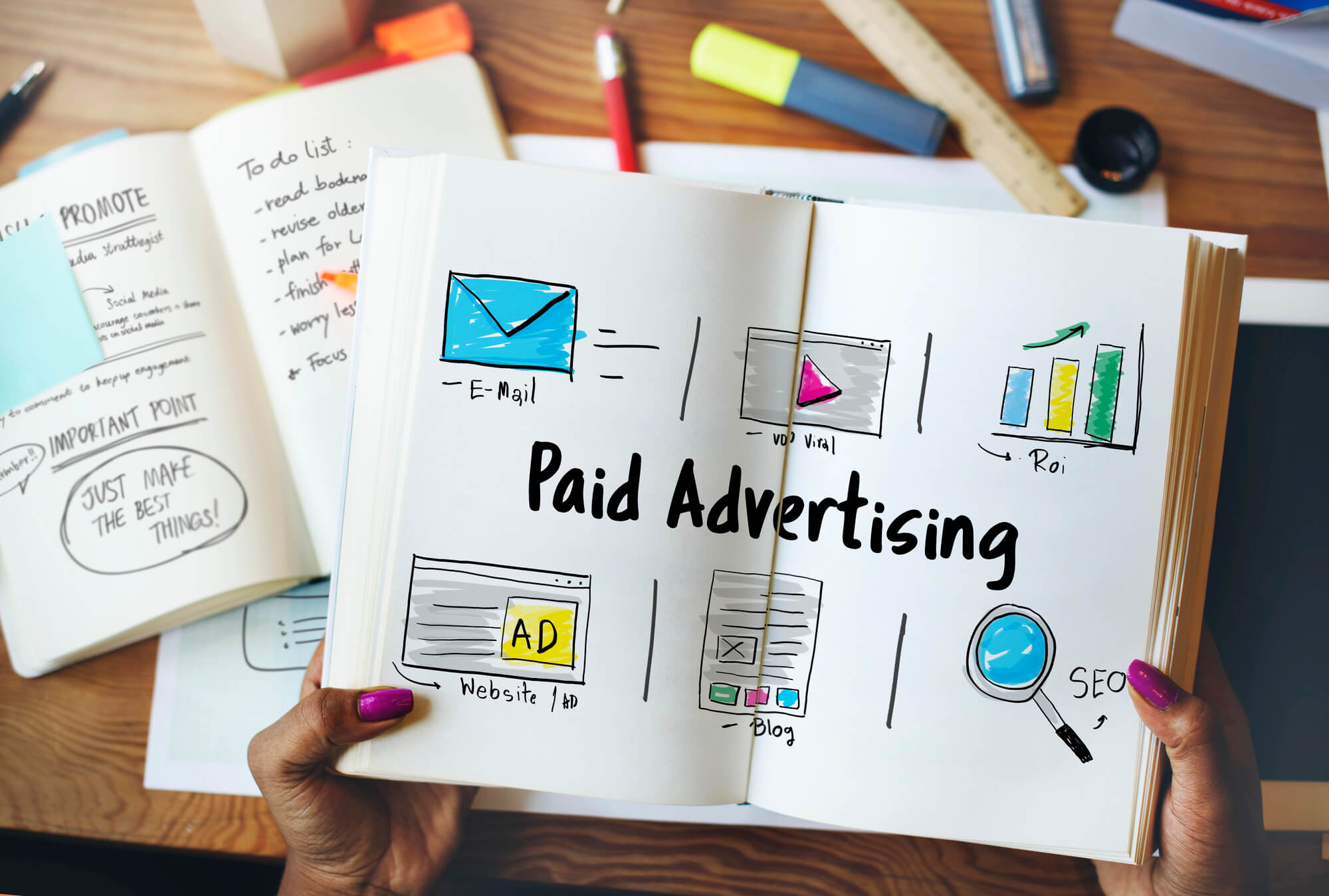 SAB paid advertising campaign planning for targeted ad reach