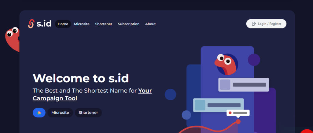 buat link s.id untuk bisnis