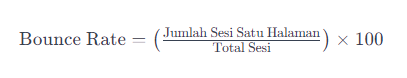 Bounce Rate Adalah? Ini Cara Menurunkannya & Mengitung Bounce Rate Website